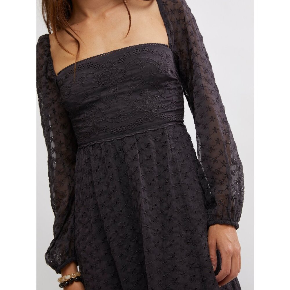 🎉LAST CHANCE🎉 FREE PEOPLE Malina Maxi / Dark Scales - Picture 3 of 9